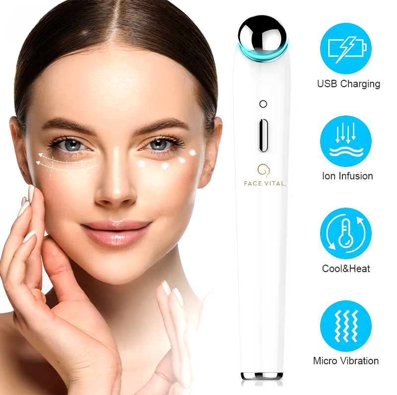 FACE VITAL Masseur oculaire rechargeable USB-C